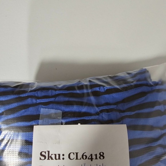 Habitat Open Cardigan Womens Medium Blue‎ Textured Stretch Sweater Office Preppy - Picture 12 of 12